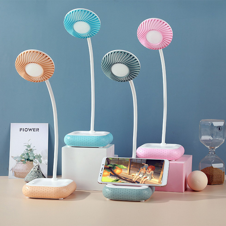 Square round LED table lamp