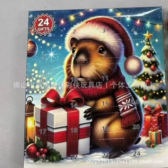 Новый календарь адвент Capybara 2025 Capybara Advent Calendar