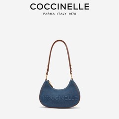 COCCINELLE时尚牛仔单肩腋下包简约百搭小众新款可齐奈尔斜挎小包