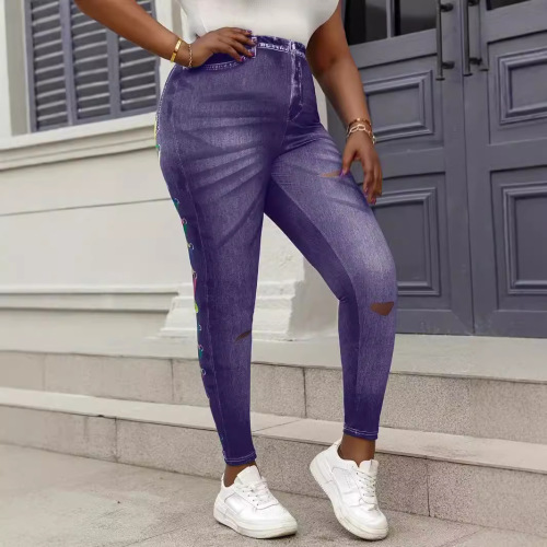 European and American seamless high-waisted fitness pants for women, slimming yoga and fitness leggings, large size base layer pants for outdoor wear.