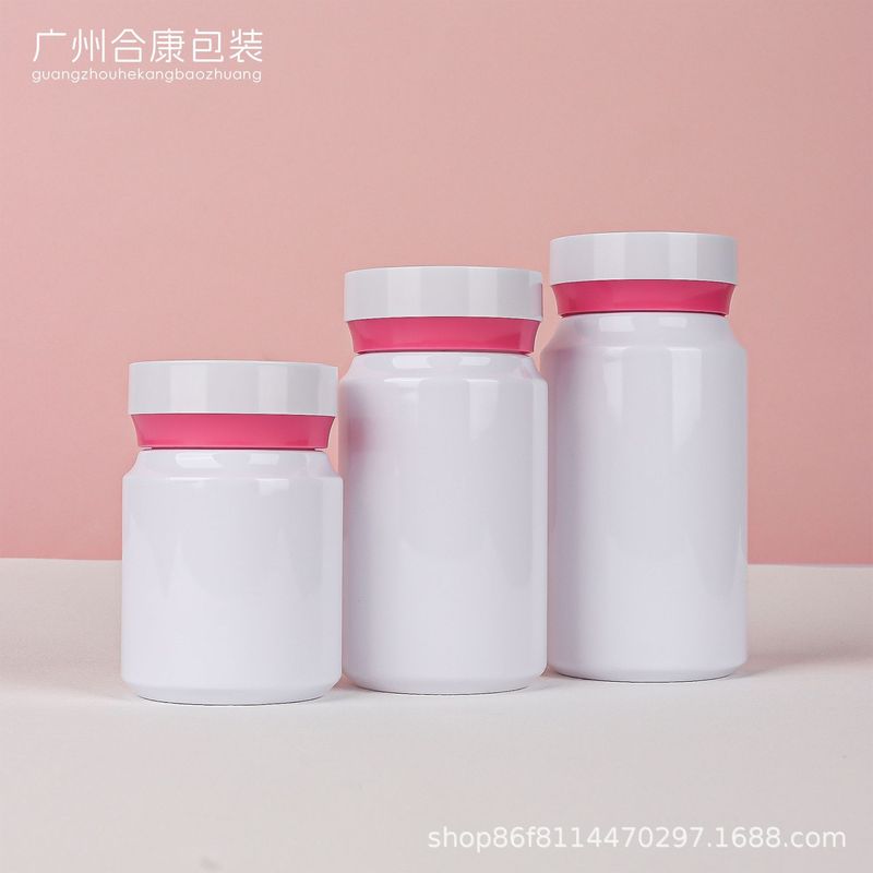 新しいスポット 80 ミリリットル白魚油カプセルボトルプラスチックボトルカルシウムタブレット vc ボトルハイエンドヘルスケア製品ボトルソース卸売|undefined