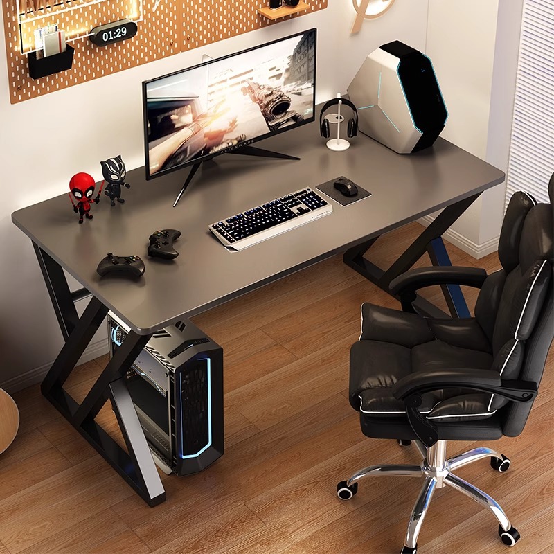 Mesa de computadora de escritorio mesa de deportes electrónicos domésticos escritorio de oficina de lujo simple dormitorio mesa de estudio de estudiantes escritorio escritorio