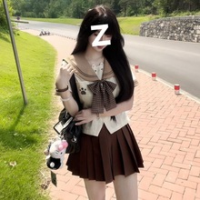 日系幼稚园水手服萌系可爱软妹JK制服套装包邮厂家直销一件起批