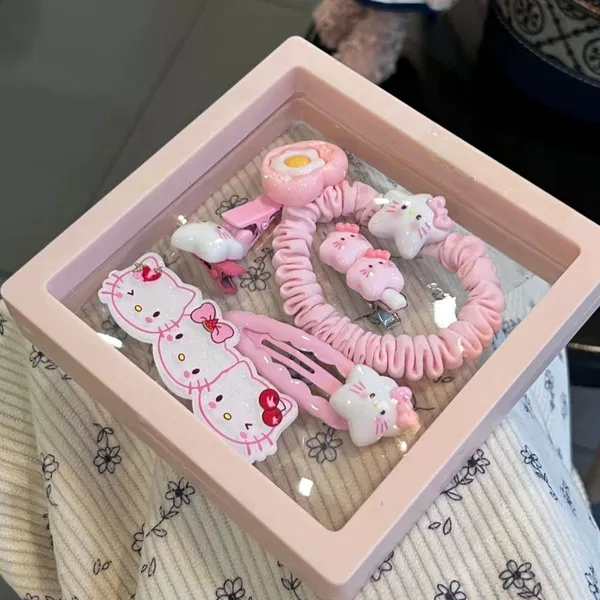 No. 24 KT Star+Cat Mail Circle 6 -piece set (box)
