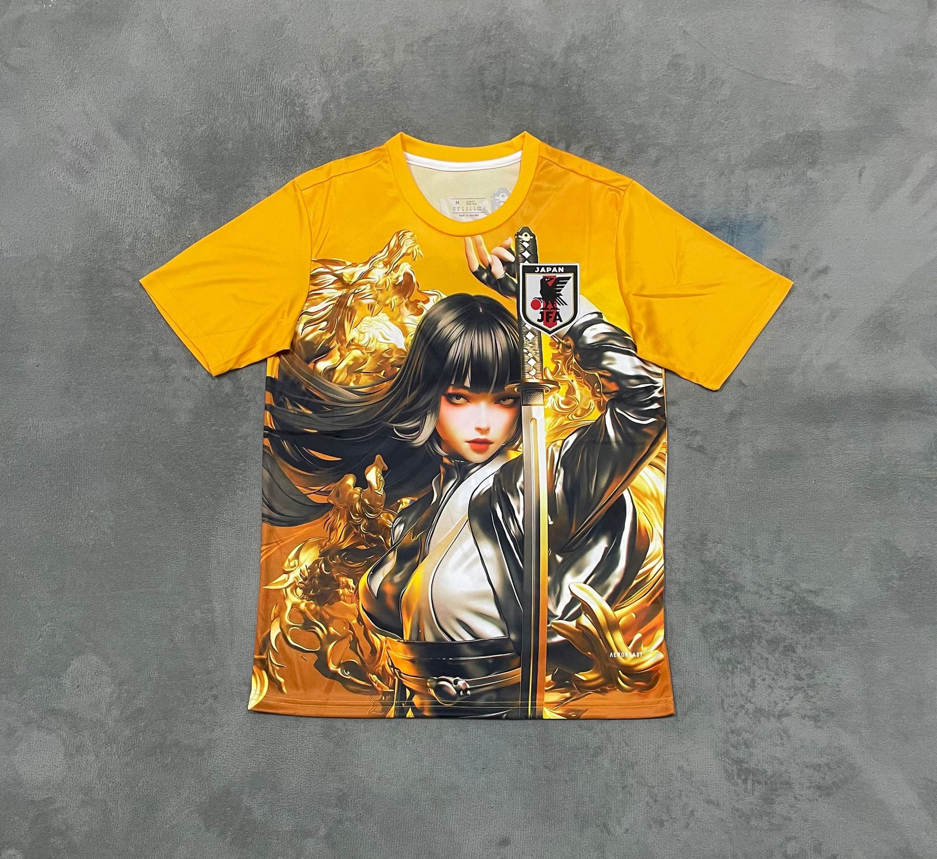 Camiseta de Fútbol de Japón para Fanáticos 24-25, Camiseta Deportiva de Manga Corta del Equipo de Fútbol de Japón