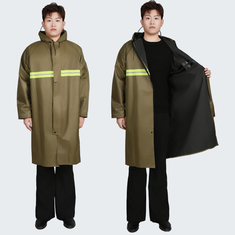 Trajes impermeables de venta en caliente transfronterizos para una sola persona todo el cuerpo grueso antitormentación para llevar para jinetes impermeables especiales image 10