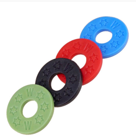 Guitar strap buckle gasket Electric guitar strap lock gasket Guitar tail buckle silicone gasket