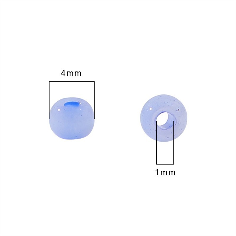 4mm猫眼玉氷種ガラス米珠散珠diy手作り手串ブレスレットネックレスアクセサリー部品|undefined