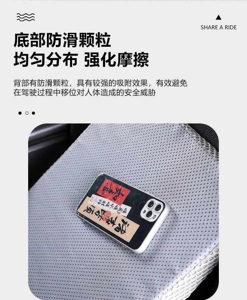 Driving test seat cushion for short people, thickened seat cushion for small individuals practicing driving