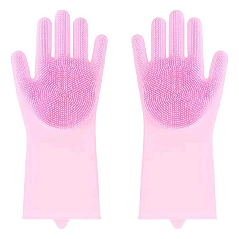 Прямые поставки с завода Силиконовые перчатки для мытья посуды Многофункциональные бытовые перчатки Чистка кухни Теплоизоляция Волшебные перчатки