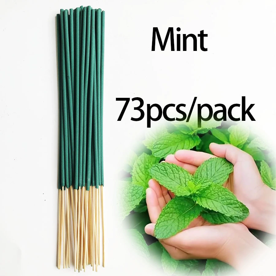 24/73/170 aromatherapy sticks, cross-border household bamboo stick incense, various flavors, optional quantity, can be customized with temu labeling