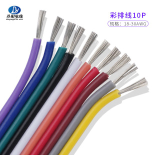 �S��ֱ�N1095#30 28 26AWG 10P���ž��zˮ�Kճ�� ���Ӿ� �Ű