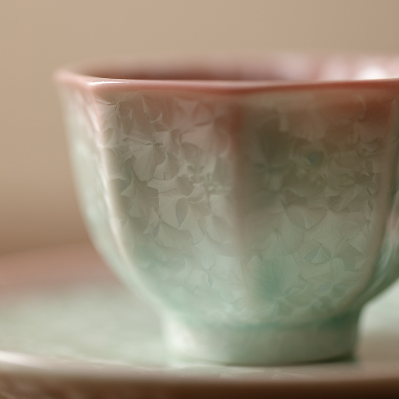 弥言结晶窑变陶瓷八方主人杯家用单杯个人专用茶具高档品茗杯茶杯|undefined