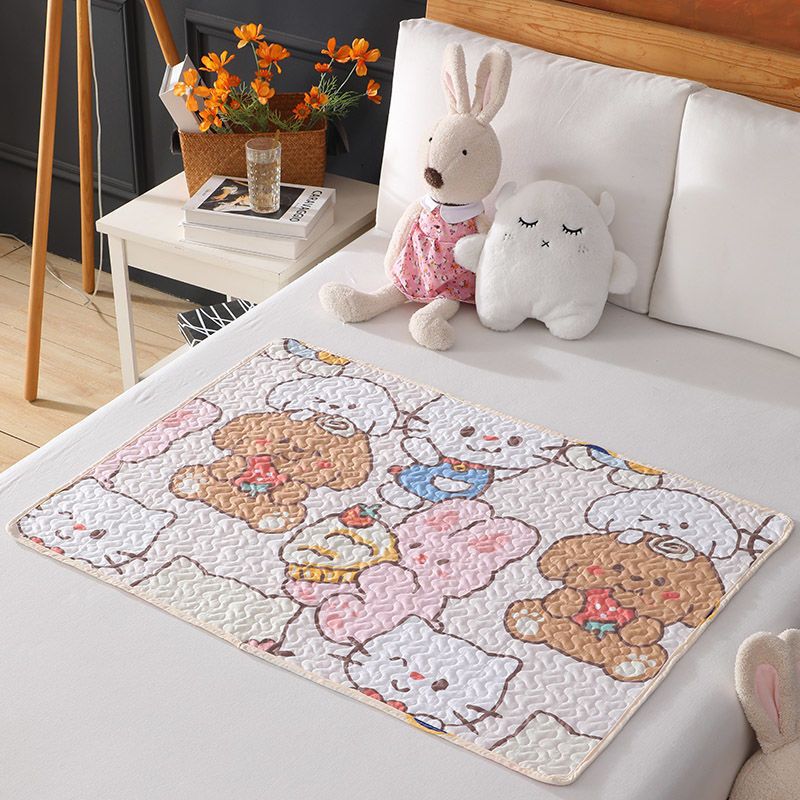 Waterproof Menstrual Period Small Mattress, Washable Non-Slip Urine Barrier Pad, Menstrual Period Leak-Proof Sanitary Pad, Children's Crawling Mat