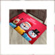 Christmas floor mat red festive cross-border Christmas decorative floor mat household non-slip floor mat household commercial