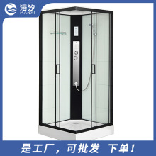 整体淋浴房玻璃门方形一体家用卫生间沐浴房隔断宾馆酒店用移动