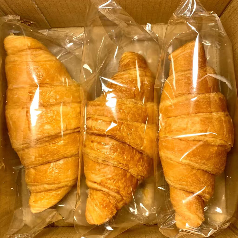 バターフレンチクロワッサン全箱クロワッサンパン学生の朝食アフタヌーンティースナック食欲を満たす手で切ったトースト栄養価の高い朝食|undefined