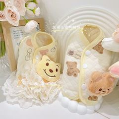 Small Size Autumn/Winter Warm Unbuttoned Cute Vests Pure Cotton Maltese Bichon Yorkie Home Clothes Dog Clothes