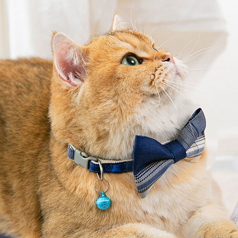 Nuevo JK collar de campana para gatos perros pequeños y medianos collar decorativo ajustable para artículos para perros