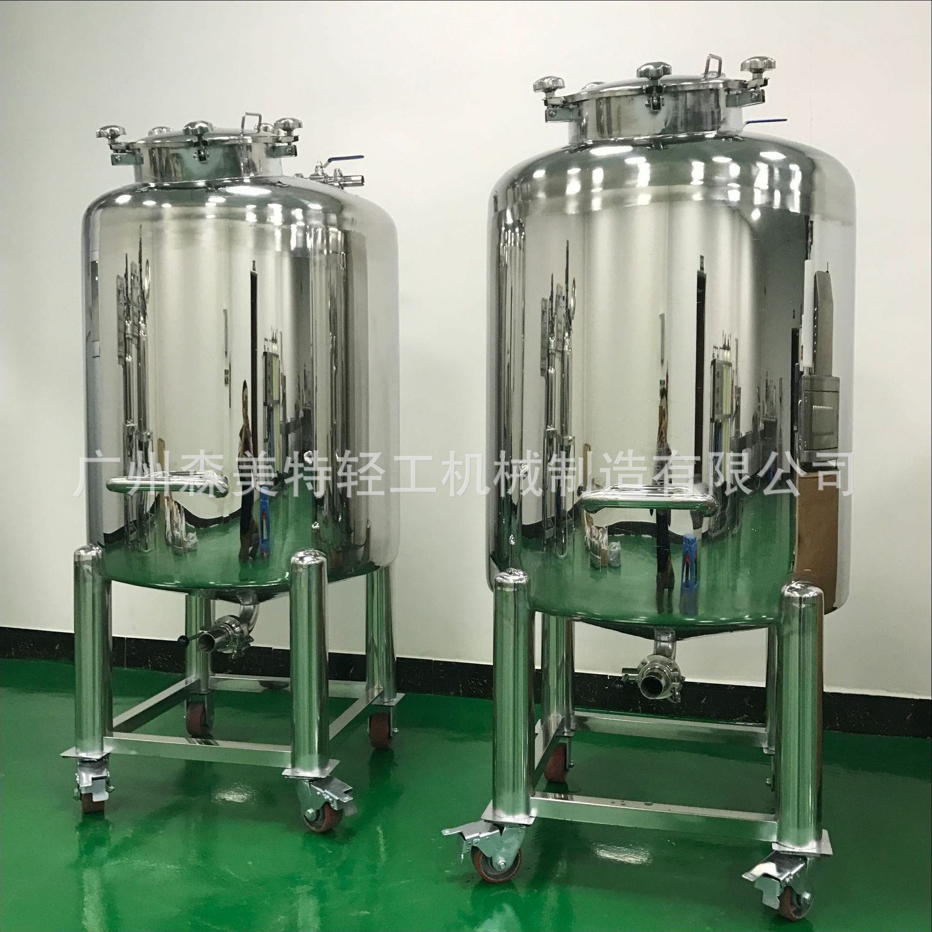 储存设备不锈钢储料罐 物料罐 加热罐 500公斤储料罐