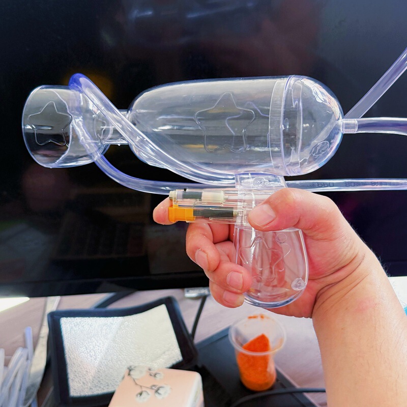 Super Dazzling Plasma Pulse Gun Finished Product High-Brightness Flame Experimental Bearing Thermal Material Safety Plasma Pulse Bubble