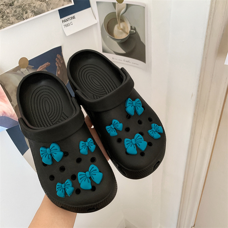 나비넥타이 [10종세트] 크록스 무손상 설치