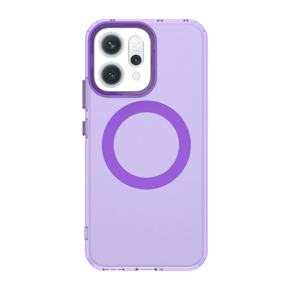 Funda Magnética Esmerilada para OPPO Reno 14 Pro/Reno 14F/K13 de TPU, Absorción Magnética y Anti-Caída image 12