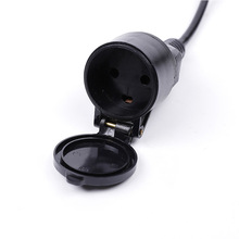 三芯丹麦DEMKO认证电源线三插插头适配家三插外贸同款