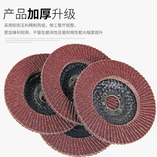 Aluminum Oxide Calcined Grinding Wheel Blade Blade Blade Flat Abrasive Cloth Wheel Polishing Blade Polishing Blade Non-X20