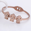 Cute bracelet suitable for men and women, European style, Japanese and Korean, Korean style, simple and elegant design, custom made