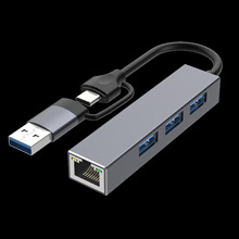 HUB�W���Uչ�]RJ45ǧ�׾W��USB3.0���������׾W��