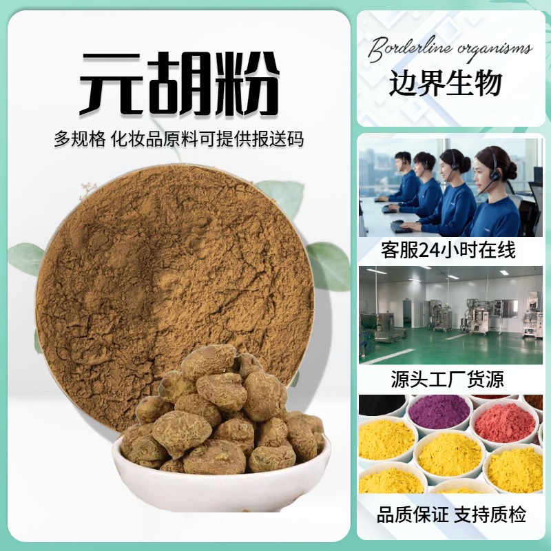 中药材延胡索粉元胡粉纯原料元胡延胡索元胡提取物10:1 20:1 50:1