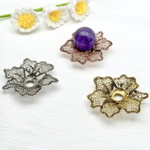 Hollow Petals Crystal Ball Base Factory Direct Cross-border Hot Ball Holder Egg Carving Holder Craft Holder