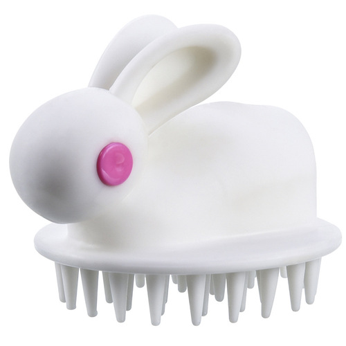 Rubber scalp brush hair wash brush for children scalp massage comb hair wash comb for adults hair combing smooth hair beauty tools