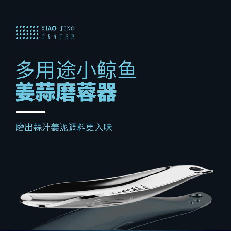 Household 304 Stainless Steel Grinding Spoon Ginger Paste Grinder Manual Ginger Garlic Grinder