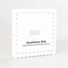 盘编器方盘编盘器八股绳项链绳龙鳞手链绳编织diy手工编织工具板