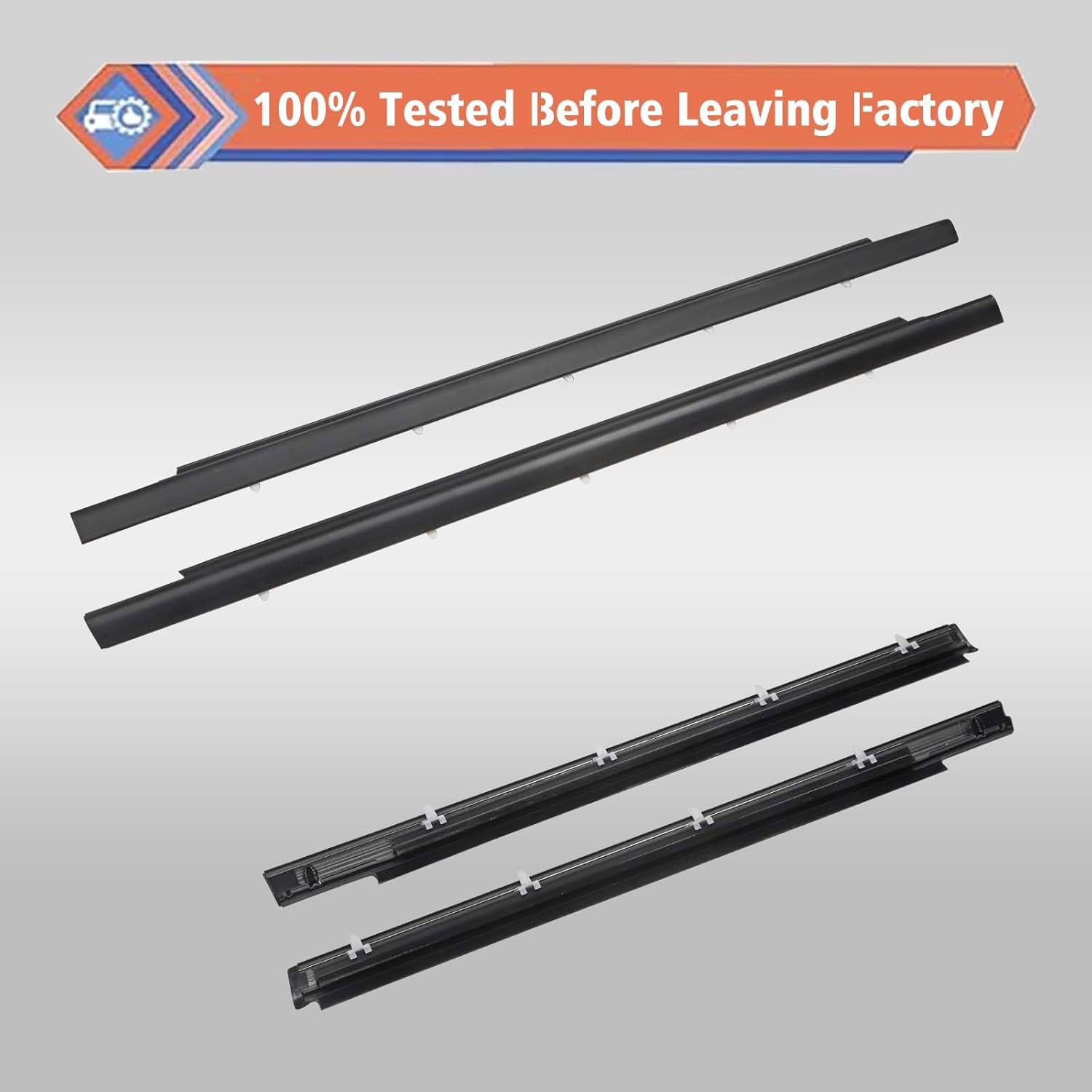 Suitable for Toyota Sequoia 01/Car Door Window Glass Seal Strip Outer Pressure Strip Seal Strip 75710-0C010