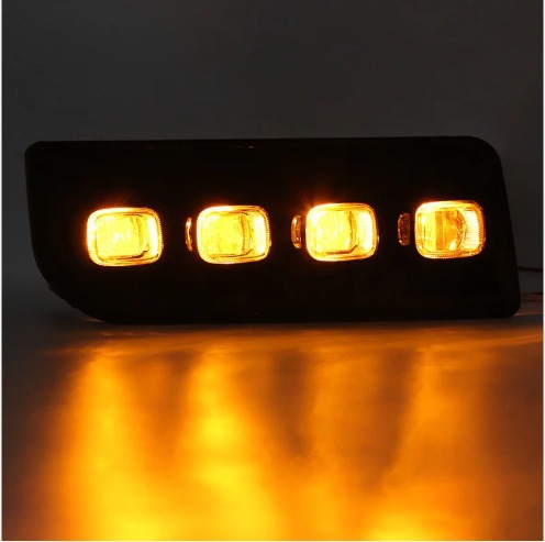13-22 Superpower 4runner lámpara diurna delantera de niebla de montaje de dirección de flujo de luz diurna LED