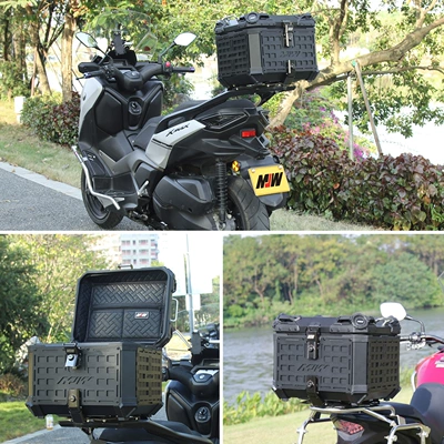 Aluminum Alloy Tail Box Quick-Release | Motorcycle trunk