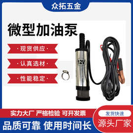 批发微型加油泵抽油泵柴油泵便携式电动自吸抽水直流抽油抽水机