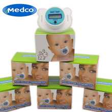 外贸专供奶嘴型电子体温计婴幼儿吮吸式测量温度计英文包装测温计