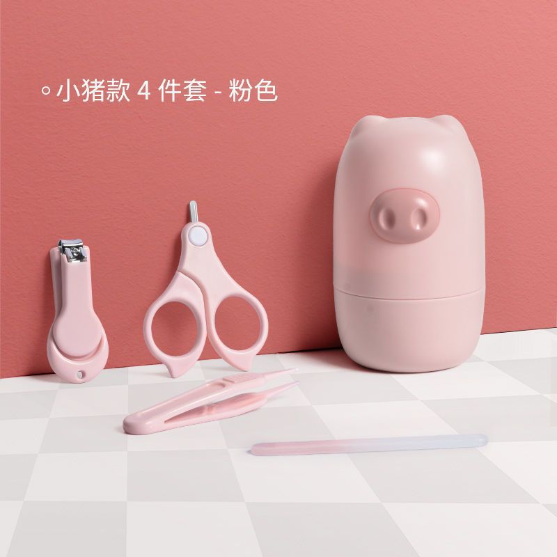 Копилка-розовый-комплект из 4 предметов