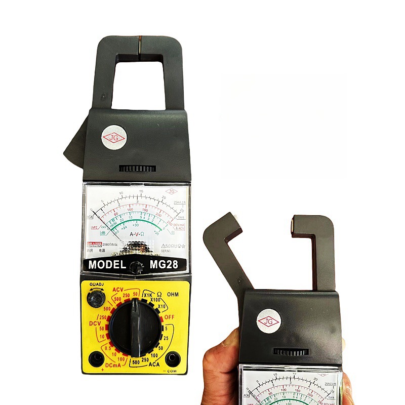老款正品MG28钳形表电流电压指针交流厂家直销钳形万用表MG26