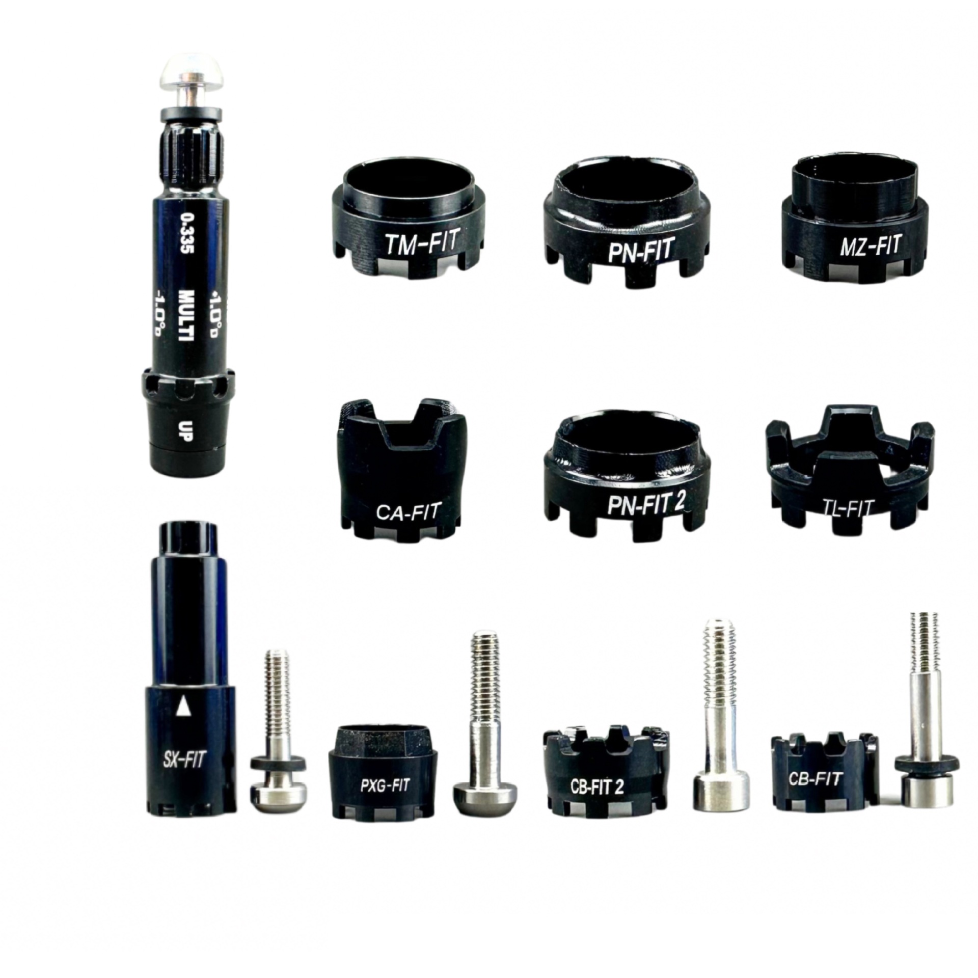 Golf carcasa universal N ° 1 madera/Fairway barra de madera conexión planificador Snap anillo accesorios aplicable a múltiples marcas