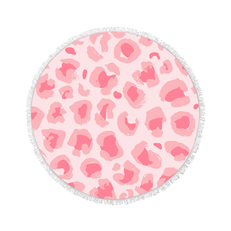 Flamingo microfibra de playa redonda Toalla de baño poliéster algodón impresión Toalla de playa absorbente Toalla de baño lote