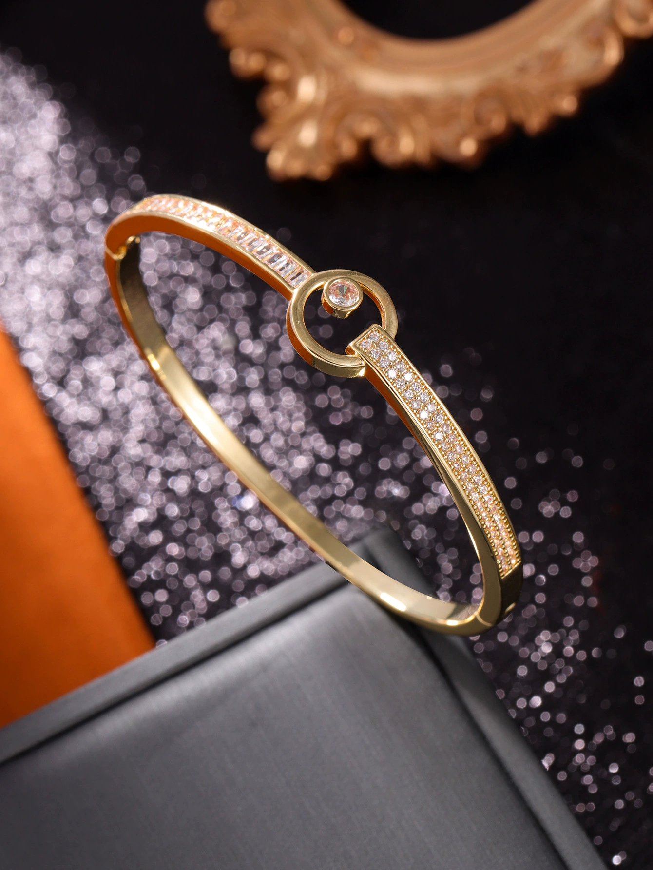 Медно-цирконийный, модный браслет, AliExpress, простой и элегантный дизайн, яркий запоминающийся стиль, качественный стиль