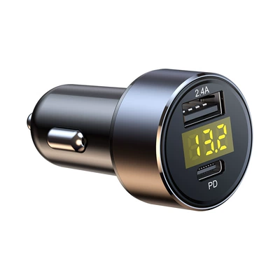 PD18W car charger QC3.0: Mobil şarj cihazları