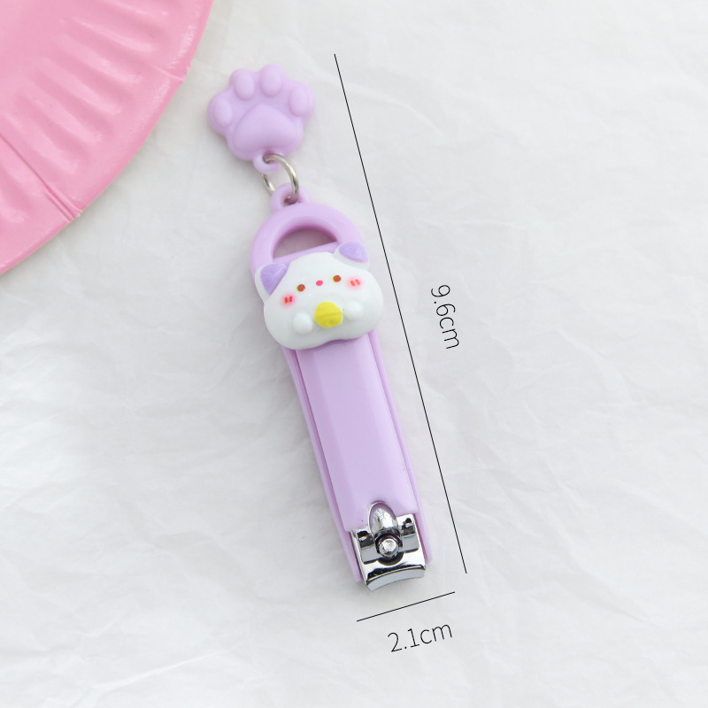 かわいい漫画の猫の爪切りシングルパック学生高価値ポータブル爪切り子供用家庭用爪切り|undefined