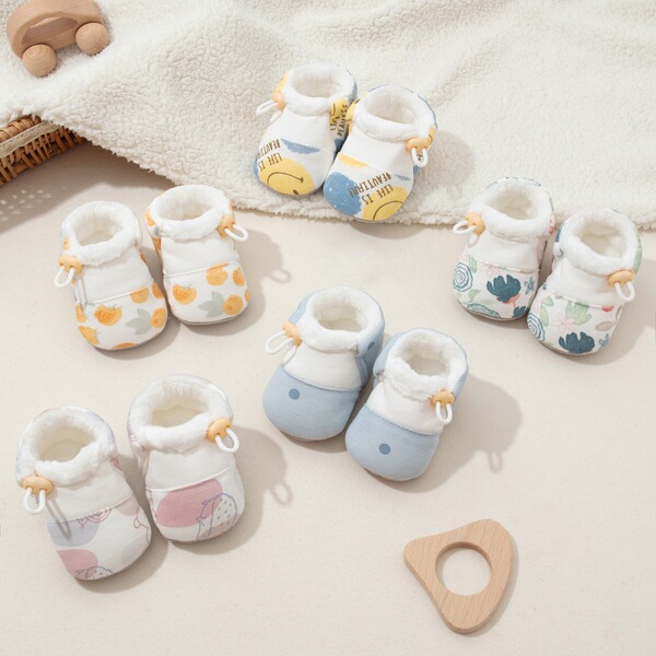 Children's winter cotton insulated shoe covers for men and women…