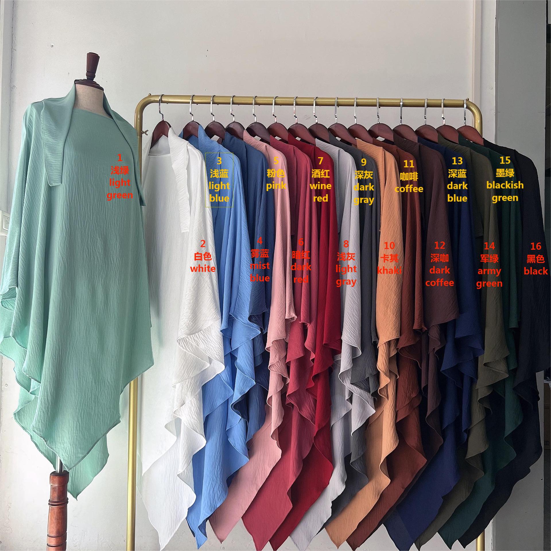 Factory direct supply of Yiduoduo's new sweet and fresh scarf, single-layer shawl 23907